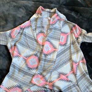 Multi color sweater light weight.